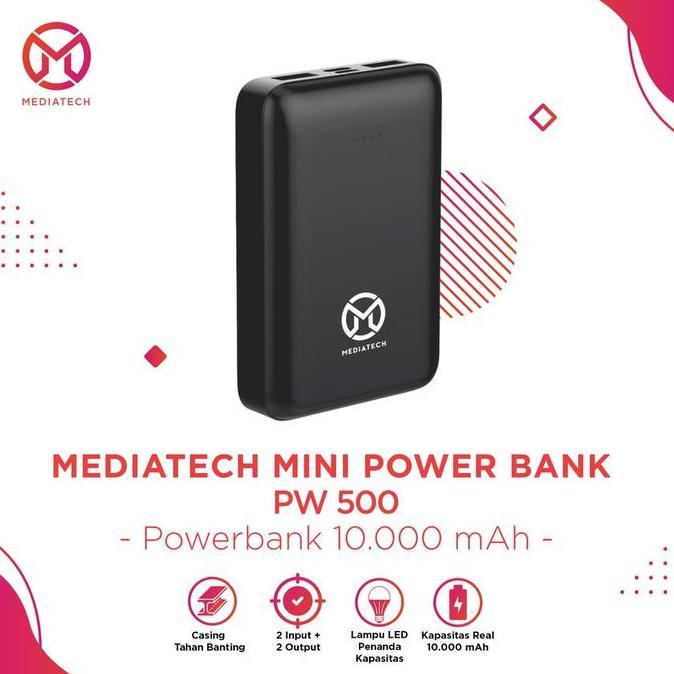 Power- Mediatech Powerbank Pw 500 / Pw 505 10000Mah - 63939 / 6306