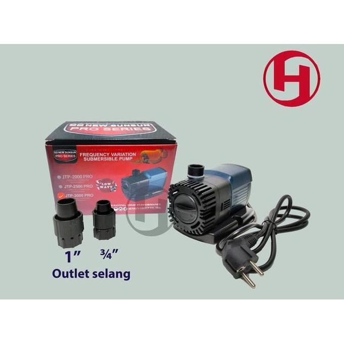 Bhsstore- Sunsun Jtp 3000 Pompa Sirkulasi Aquarium Dan Kolam Hidroponik