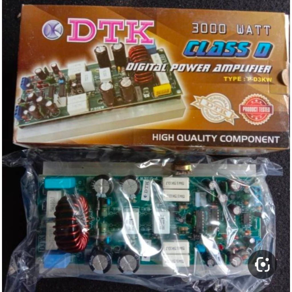 KIT DTK DIGITAL AMPLIFIER POWER CLASS D 3000W