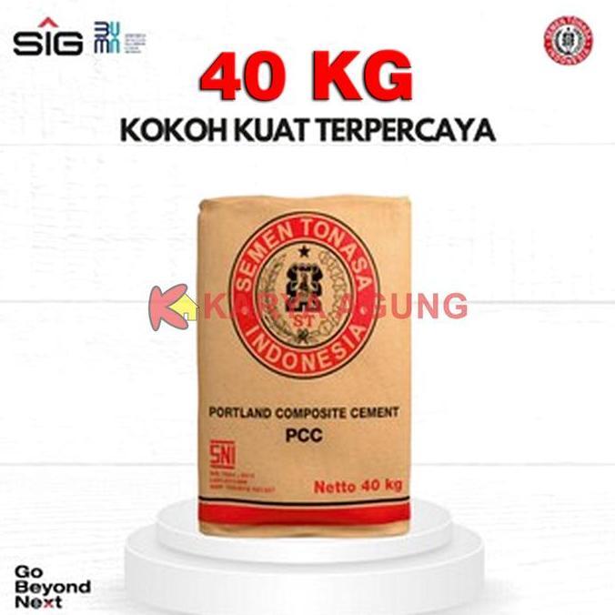 Terlaris Semen Tonasa 40 Kg Pcc Portland Composite Cement 40Kg