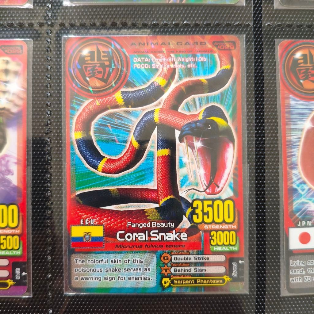 Animal Kaiser Coral Snake Versi 1
