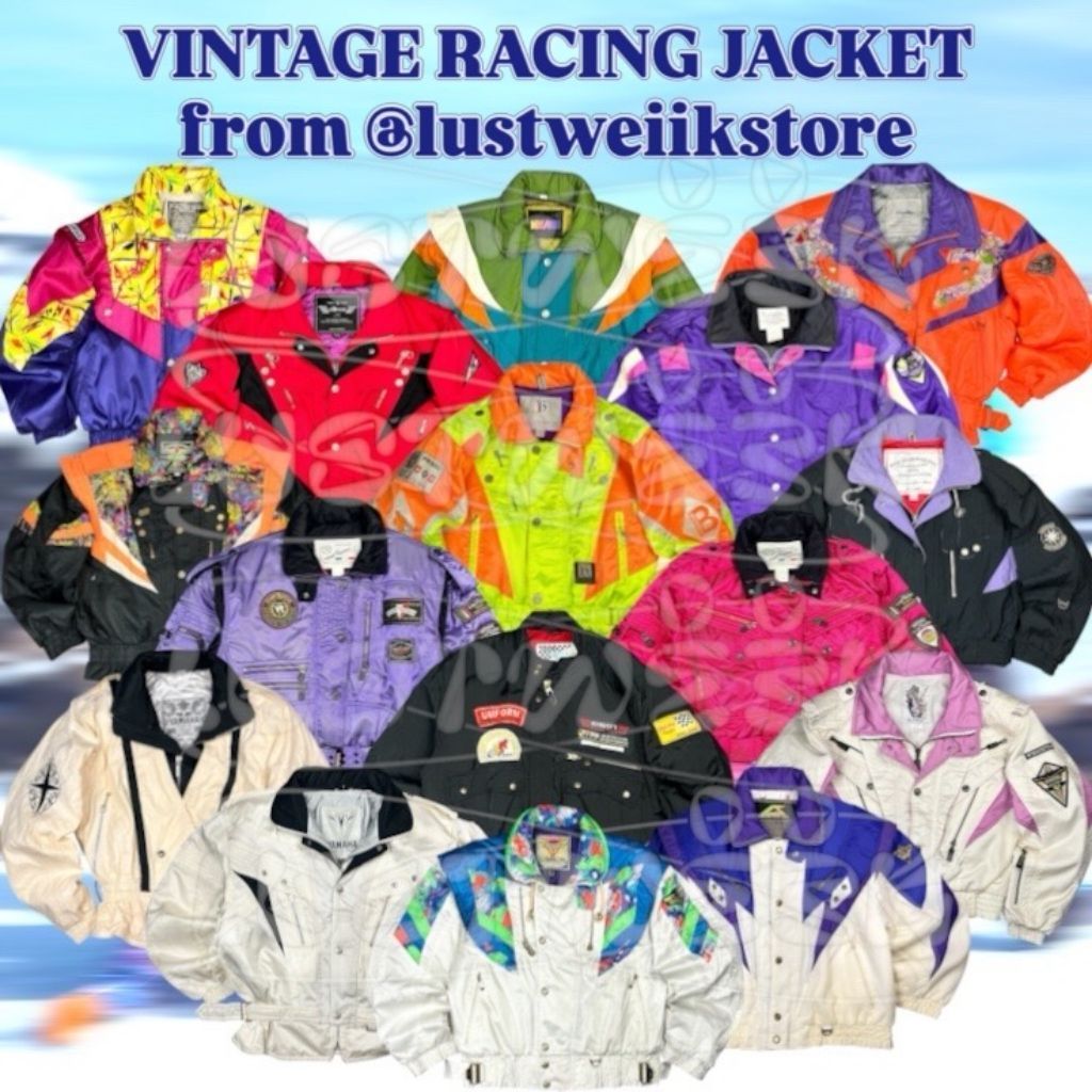 JACKET VINTAGE RACING | JACKET VINTAGE SKI
