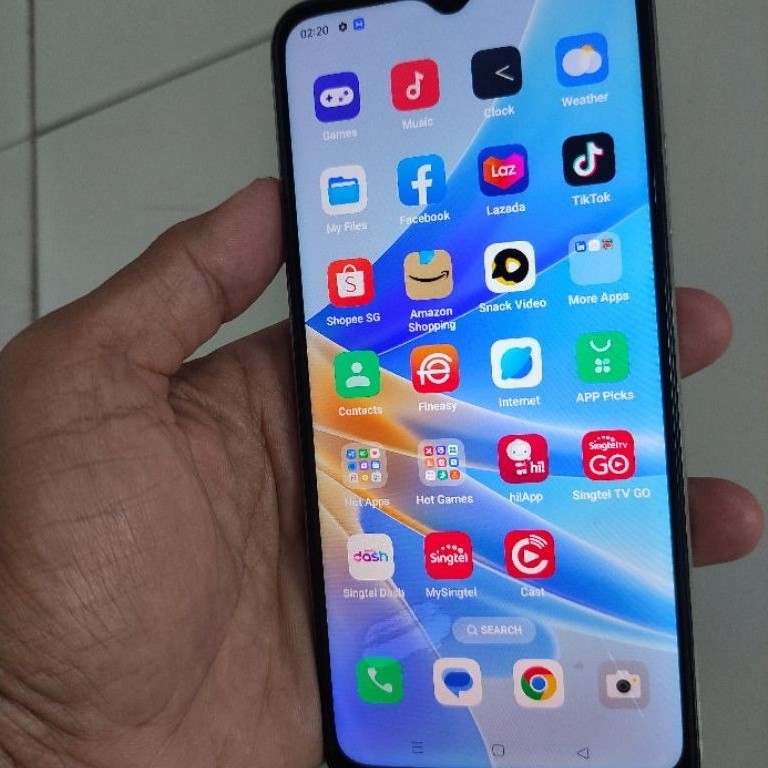 Lcd Oppo A17k ori minus
