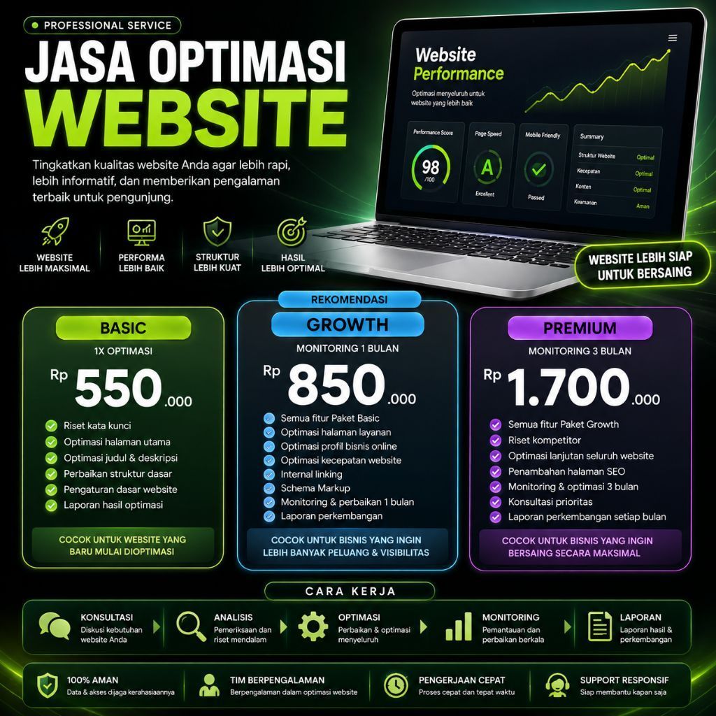Jasa SEO Website | Optimasi Website untuk Meningkatkan Trafik