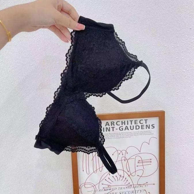 Promo Bra Bh Tanpa Kawat  Wanita Bikini Sport Beha Lingerie Korea Fashion Bralette Remaja Perempuan 