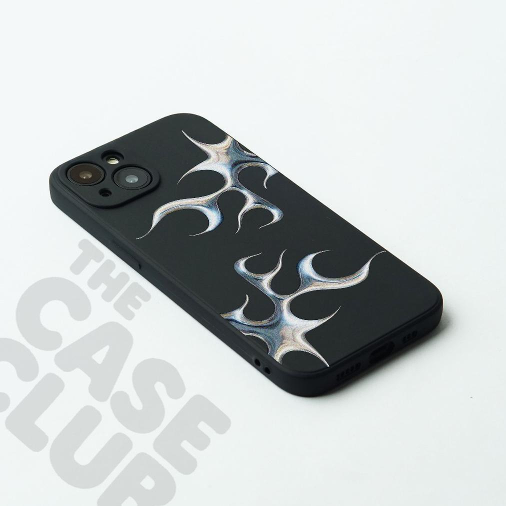 wajib punya softcase iphone, the case club - api silver