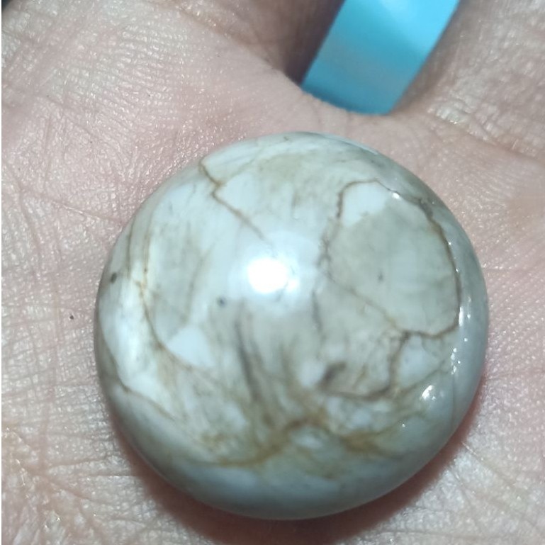 natural white safir Star Burma dim 21