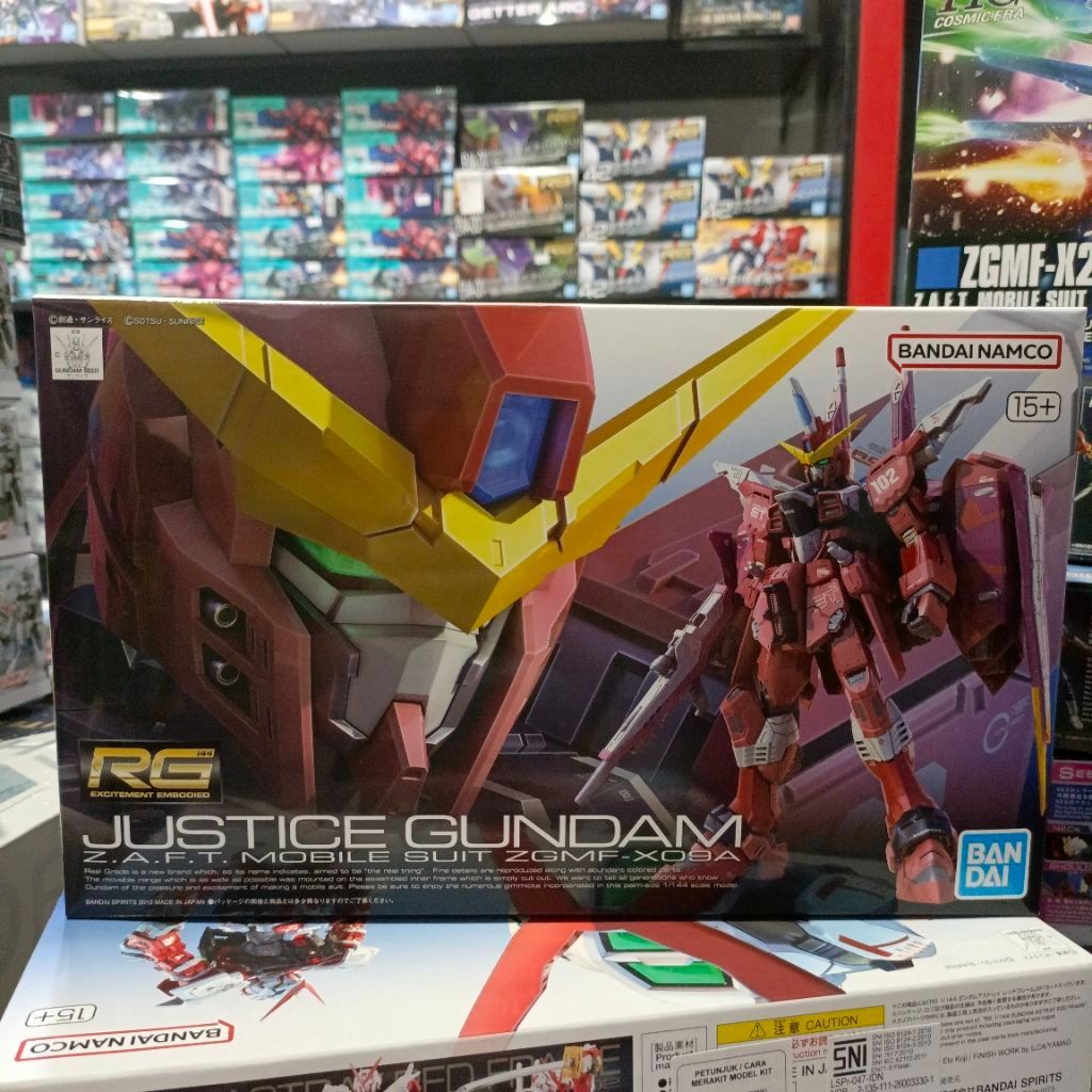 RG Bandai Justice Gundam