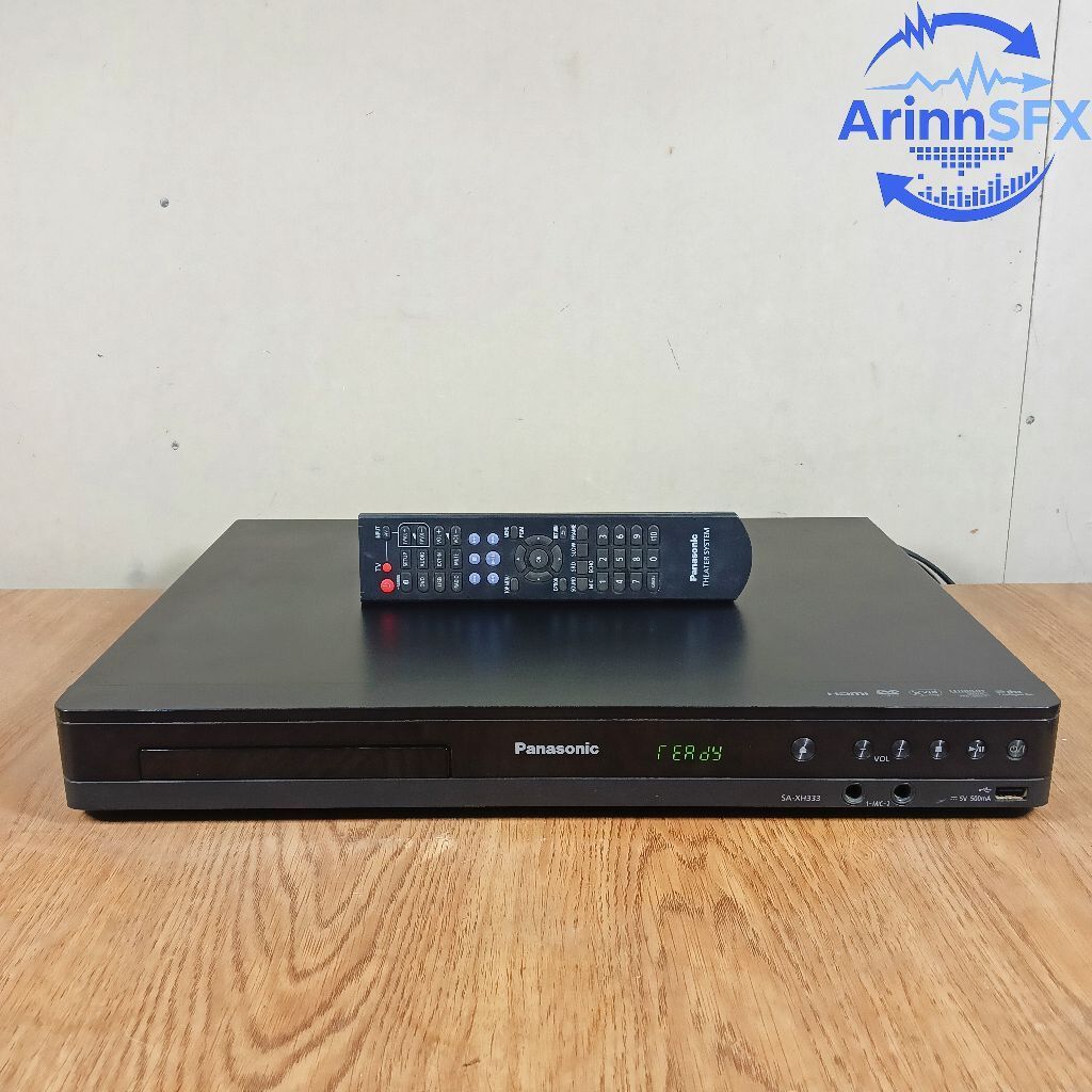 Ampli dvd home theater Panasonic SA XH333 Bluetooth 1000Watt bekas normal
