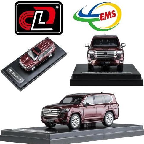 LCD64027-ZX-RE - LCD MODELS 1/64 TOYOTA LAND CRUISER LC300-ZX RED SMETOY