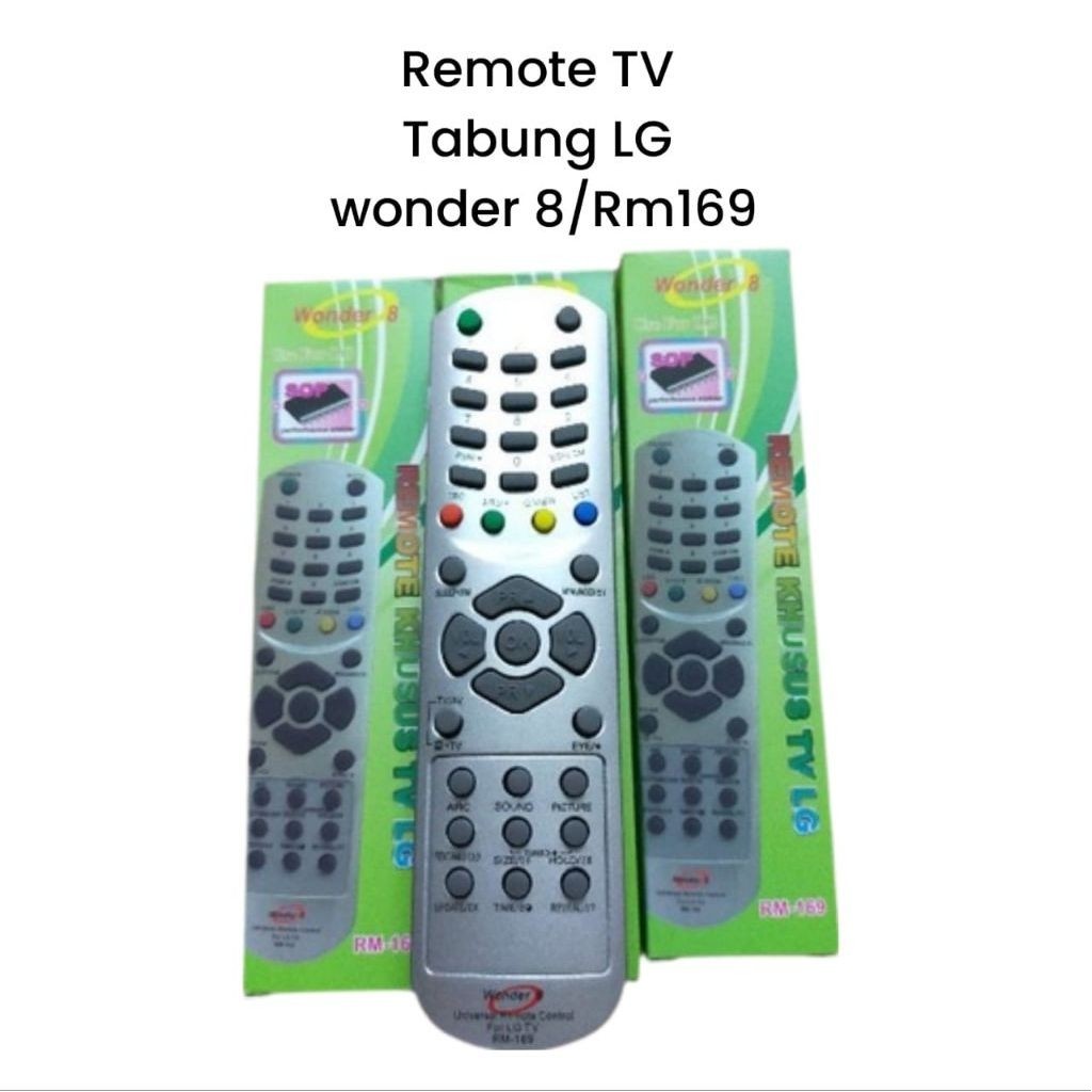 Remote TV tabung LG RM 169