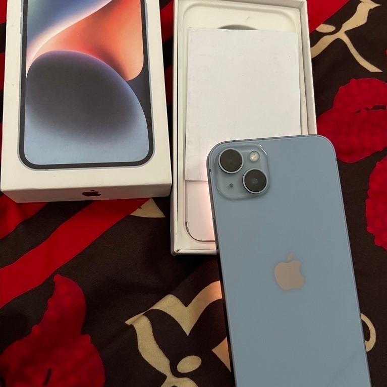 iPhone 14 Plus 128GB (LOCK ICLOUD) Second Kondisi Mulus Baterai 86% Fullset Original