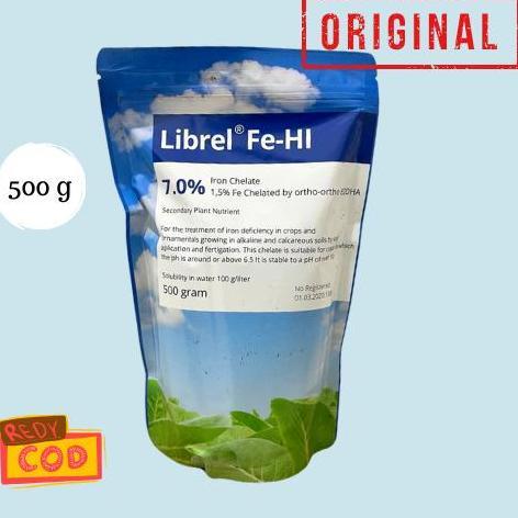 BASF - Librel Fe Hi (Fe eddha 7%) packing 500 gram/0,5 kg