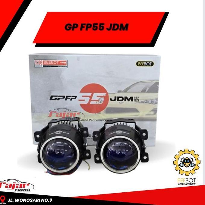 FOGLAMP PROJECTOR BEEBOT GP FP55 JDM, 2 WARNA DEMON MATRIX