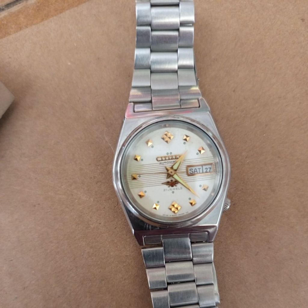 jam citi*** otomatis vintage full original bekas