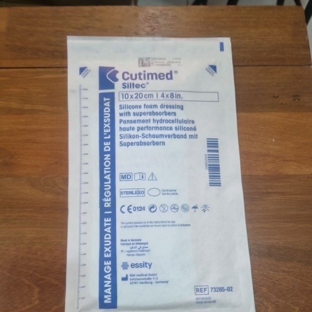 Cutimed Siltec 10x20cm