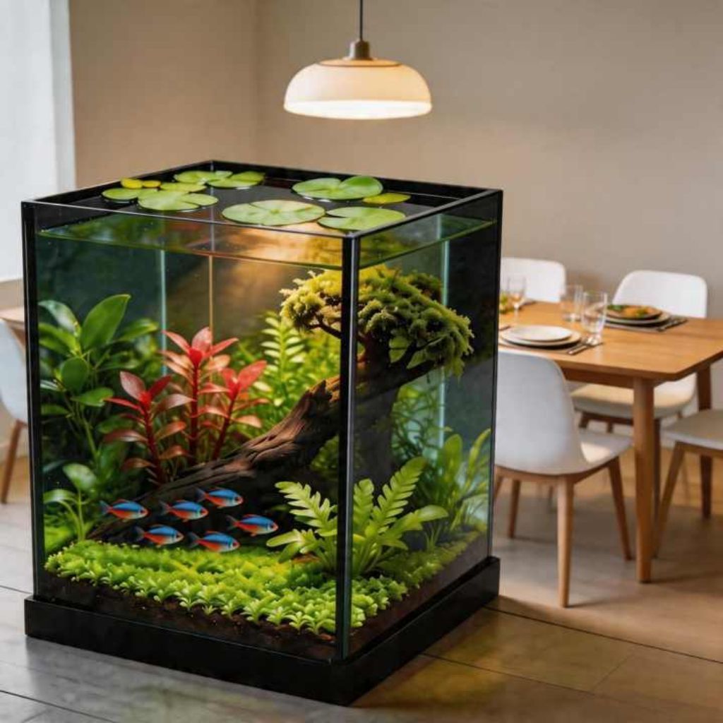 Aquarium kaca mini
