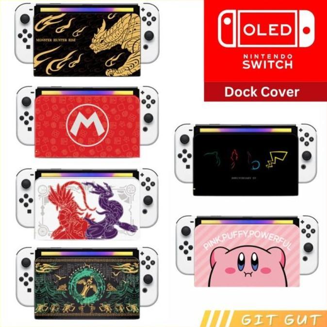 Gioco- Nintendo Switch Oled Thematic Dock Cover Case Protective Shell