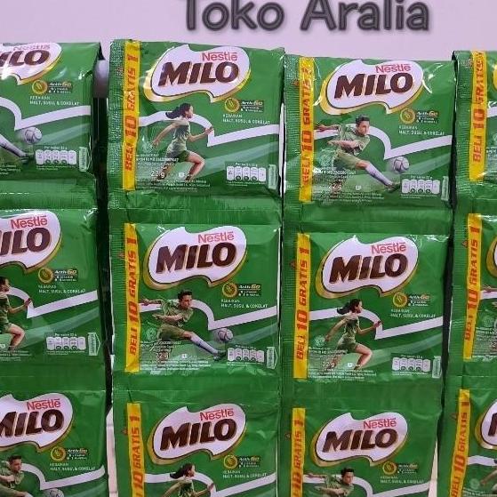 Mymilk- Milo Renceng 22Gr X 10 Sachet - Susu Milo