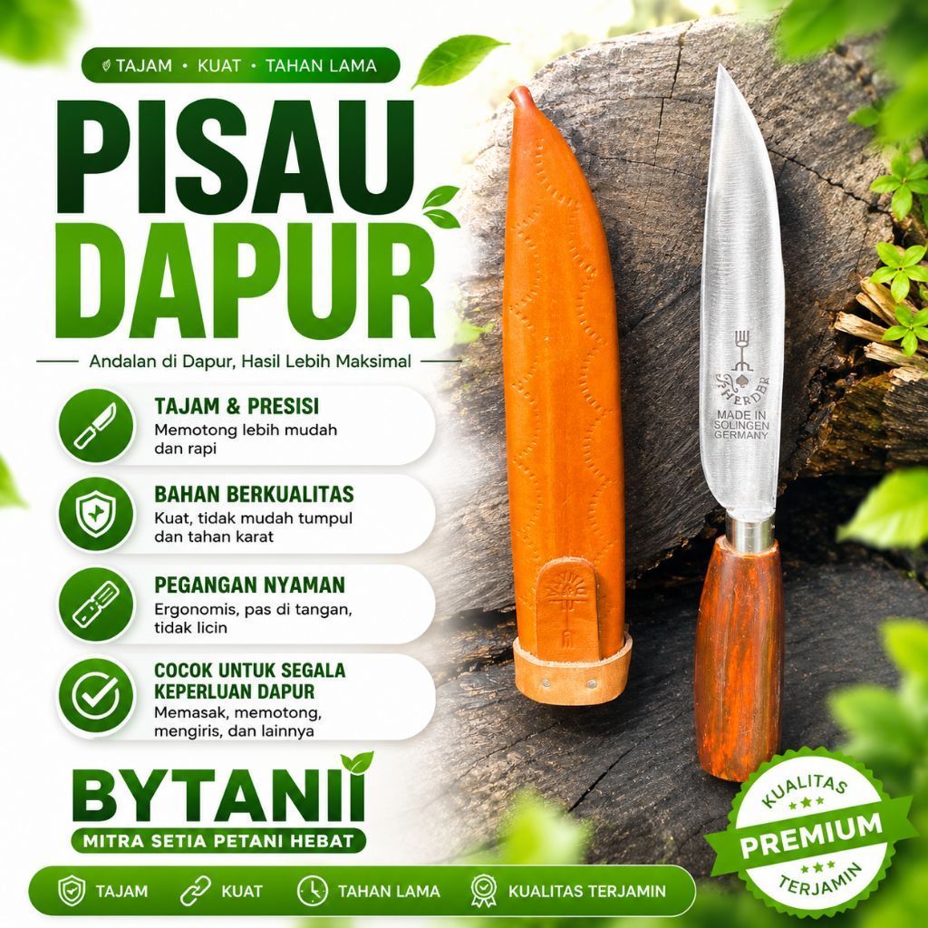 PISAU DAPUR HERDER SOLINGEN GERMANY