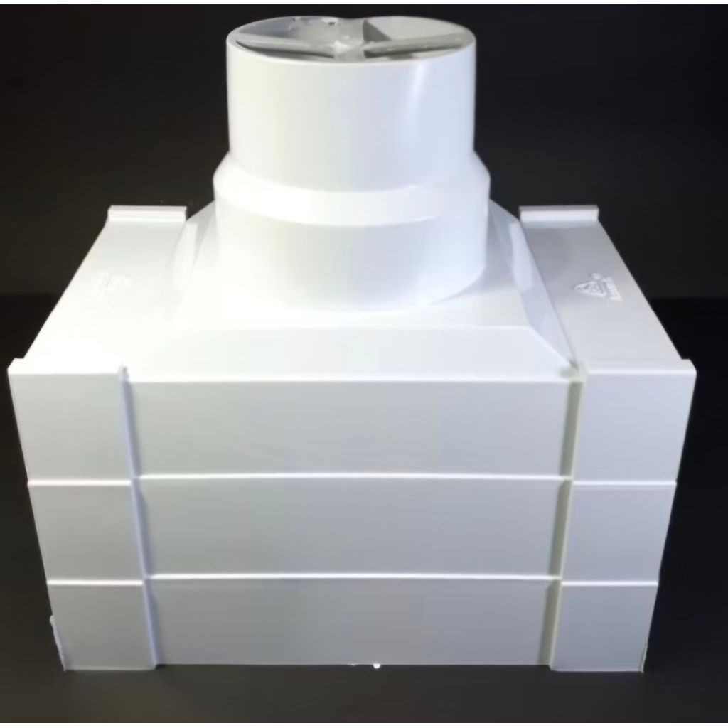 ​Corong Talang Air Putih PVC (Sambungan Pembuangan Air Hujan)