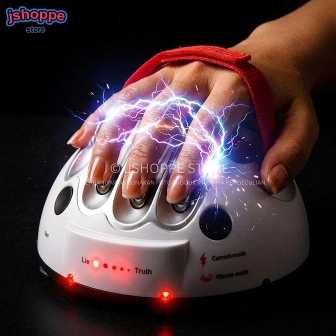 meysaless - jshoppe mainan deteksi kebohongan / lie detector game / mainan lie detector / prank game