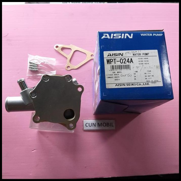 DISKON WATER PUMP TOYOTA KIJANG GRAND, KAPSUL BSN PULLEY BESAR AISIN WPT 024A 