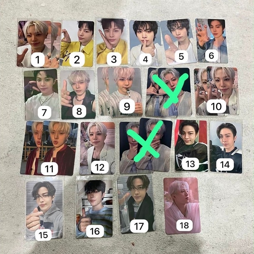 photocard junghwan treasure reboot, TMC, ohora, his, pola ygs