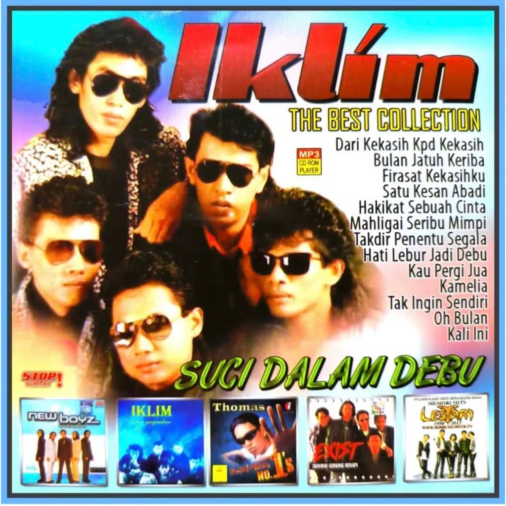 KASET CD MP3 MOBIL LAGU MALAYSIA TERPOPULER SEPANJANG MASA SALEM IKLIM EXIST AND FRIENDS