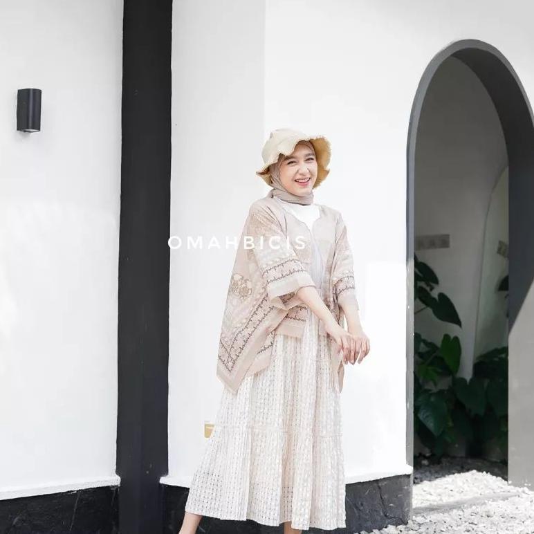 PROMO TERBARU ZIARA ID - OUTER SCARF KIMONO CROP | OUTER CROP KIMONO BATWING