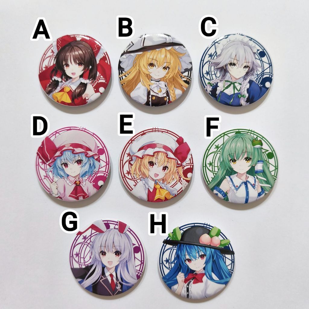 Pin Touhou Project 1 Game Merchandise