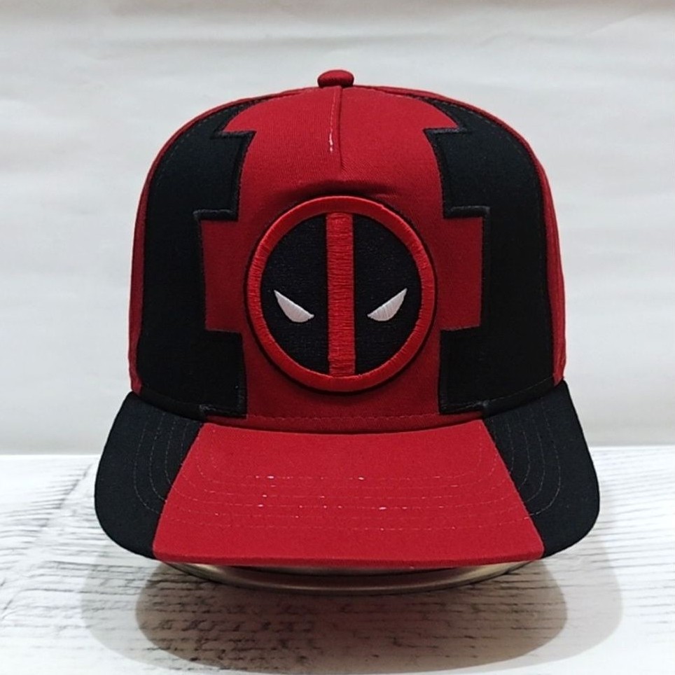 Topi DEADPOOL A-Frame Snapback Official MARVEL Authentic Ori 2nd