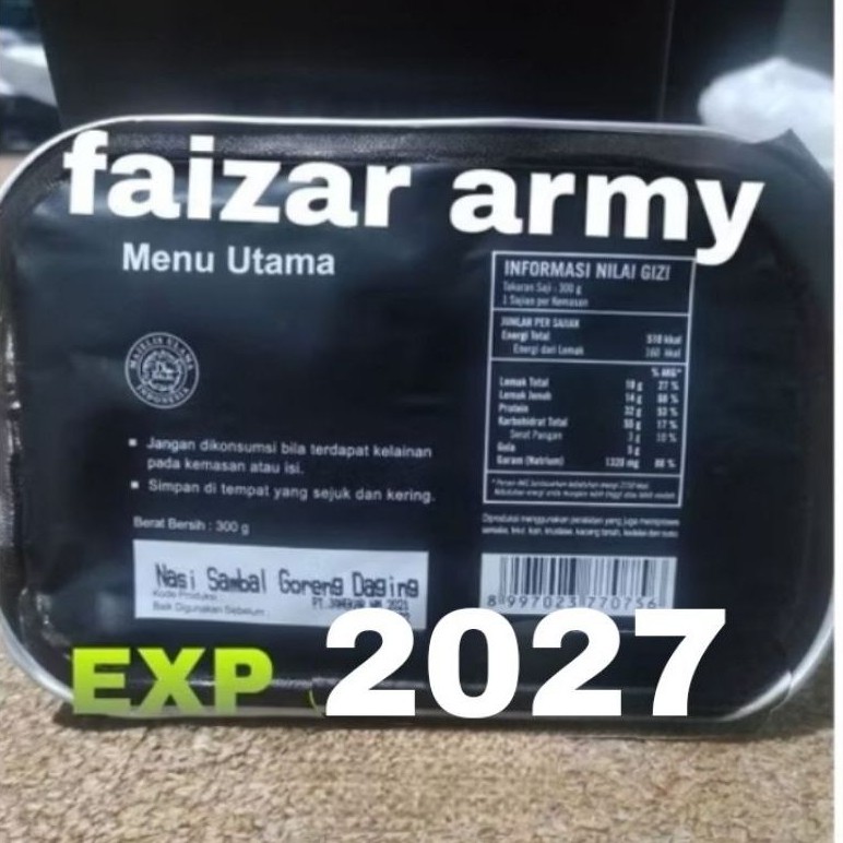 RANSUM NARAGA ECERAN Fz,MAKANAN TNI,RANSUM T2,NARAGA,NASI TENTARA