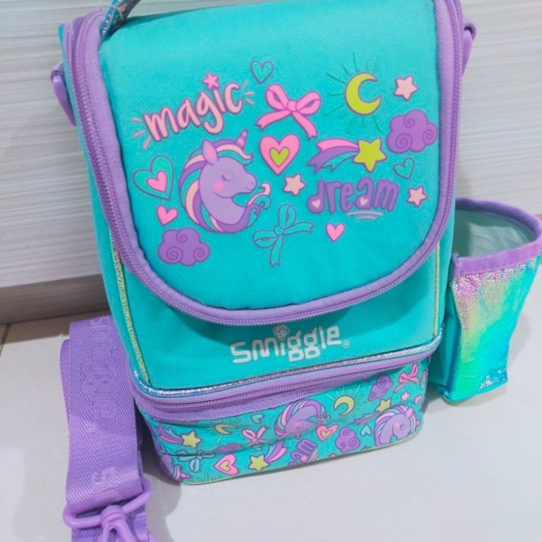 preloved Lunch Bag Smiggle Unicorn
