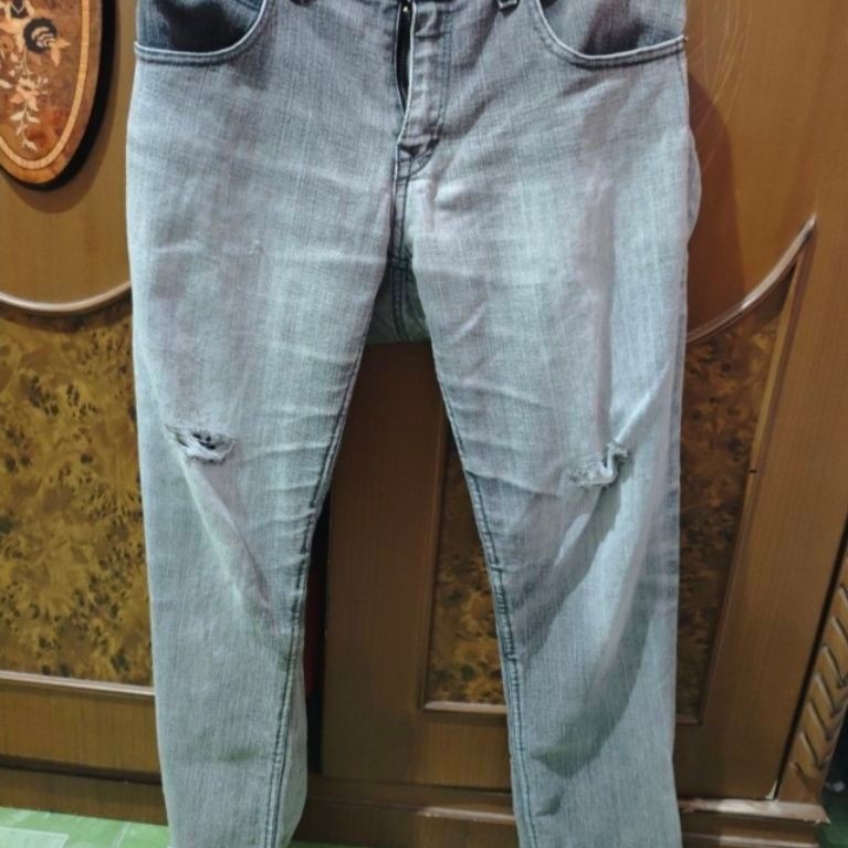 jeans original Lee Cooper abu washed size 33-34,