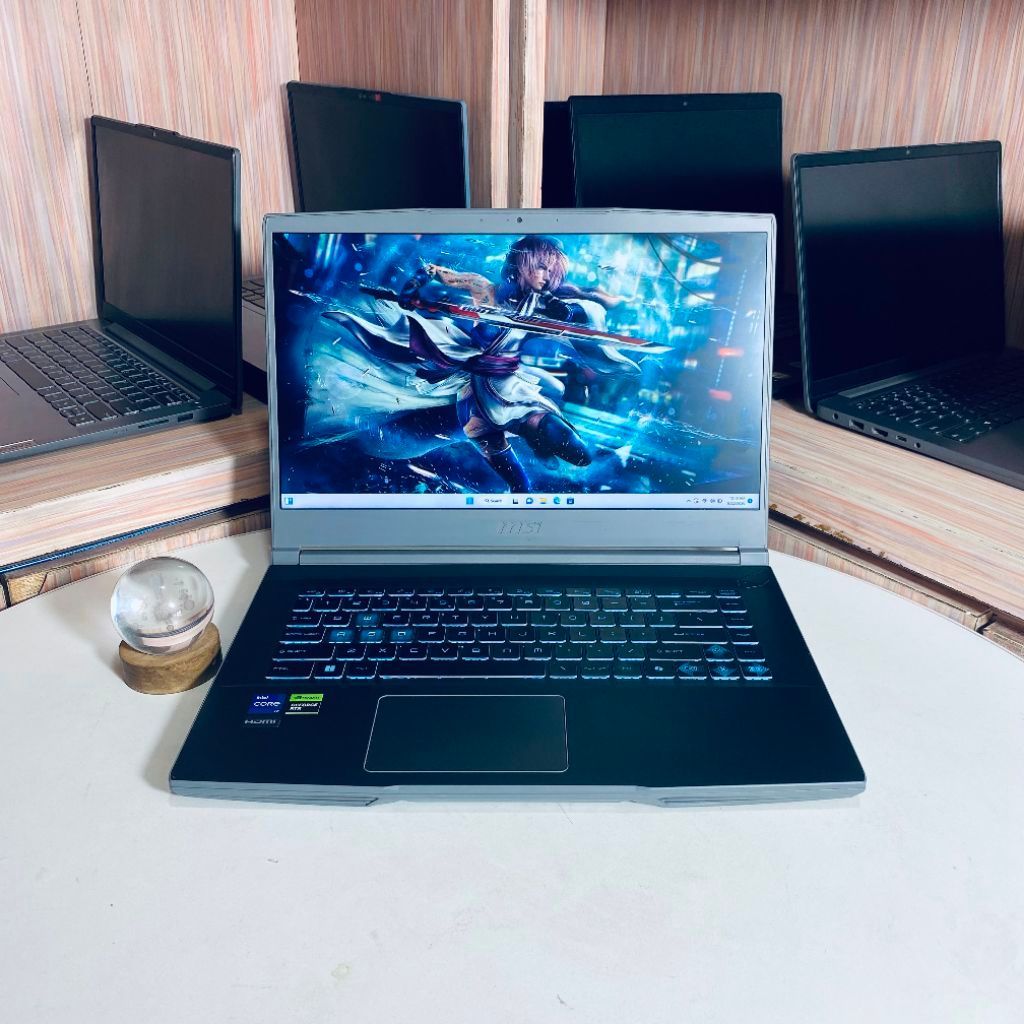 LAPTOP MSI THIN 15 B12UC | CORE I7 GEN 12 | RTX 3050 | RAM 8GB | SSD 512GB