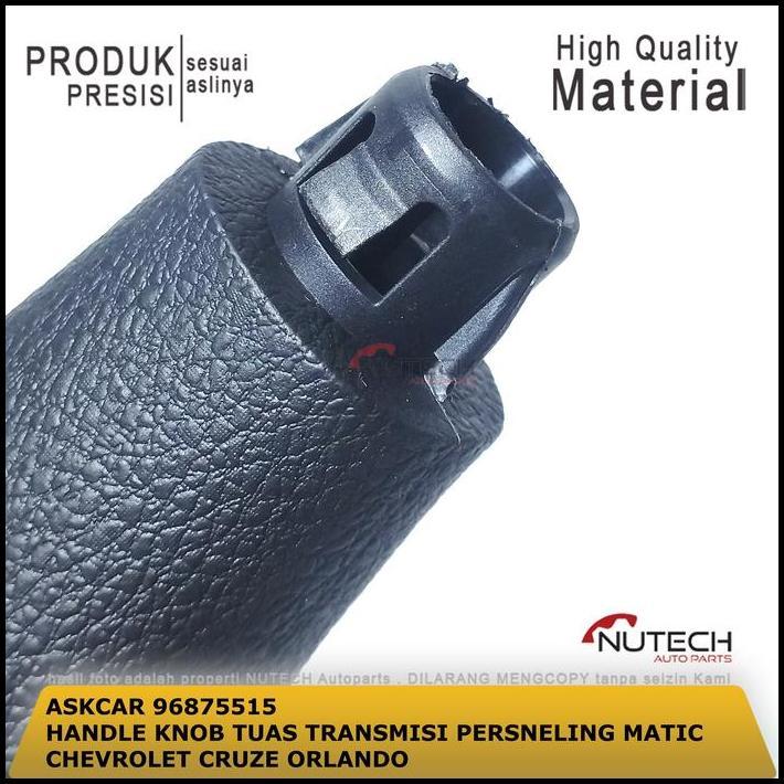 DISKON HANDLE KNOB KNOP TUAS TRANSMISI PERSNELING MATIC CHEVROLET CRUZE ORLANDO CAPTIVA FL OEM 