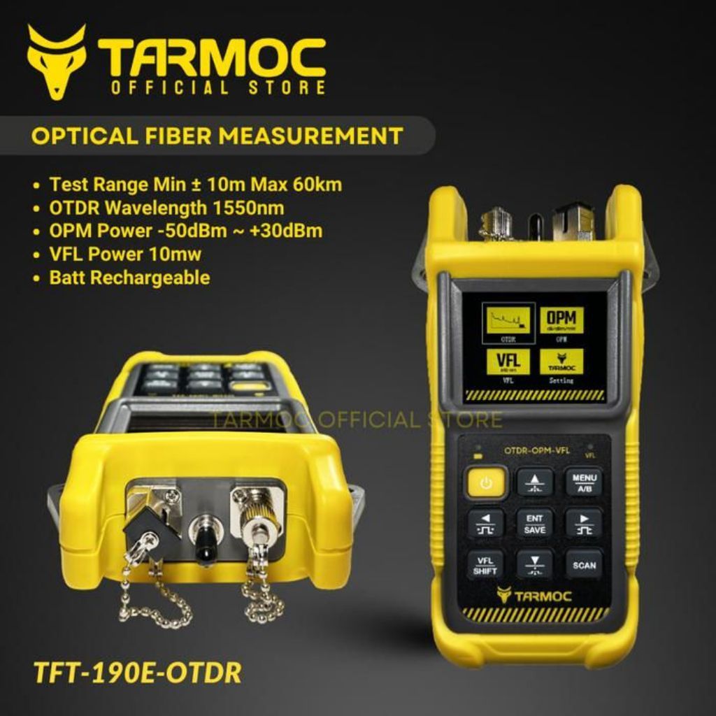 Tarmoc TFT-190E-OTDR OTDR 1550nm OPM VFL