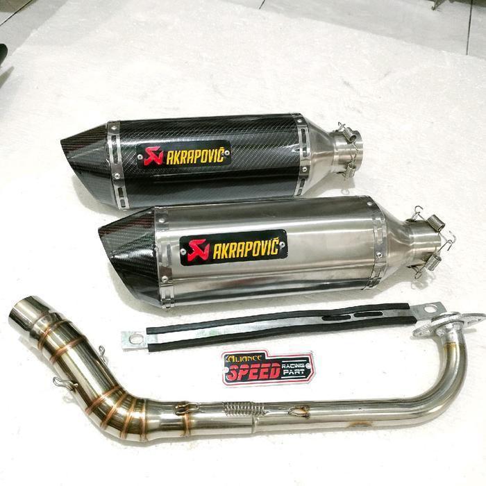 Knalpot Akrapovic Hexa Vario 150 125 Nmax New Old Aerox Beat Scoopy Pcx 150 160 Mio Freego Fazio Adv