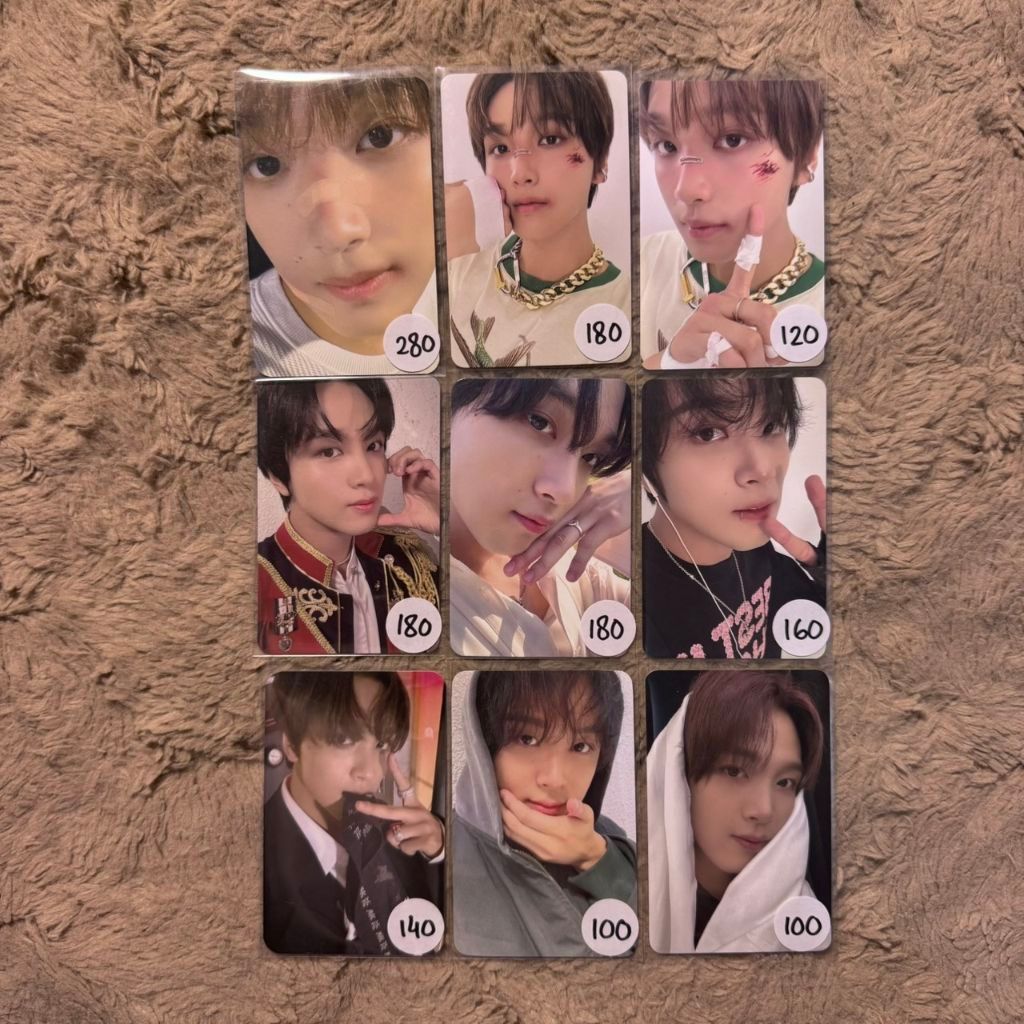 WTS PHOTOCARD PC LEE HAECHAN ISTJ GO BACK TO THE FUTURE GBTTF BTTF CENTIL ZOOM SEASONS GREETINGS SEA