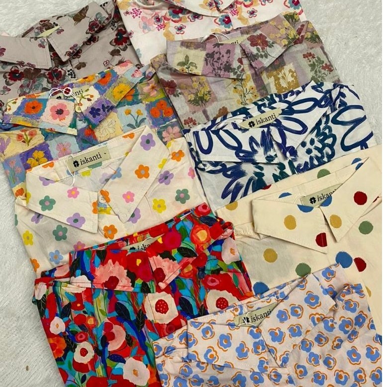 FLOWER SHIRT ISKANTI // ESHMA SHIRT BY ISKANTI