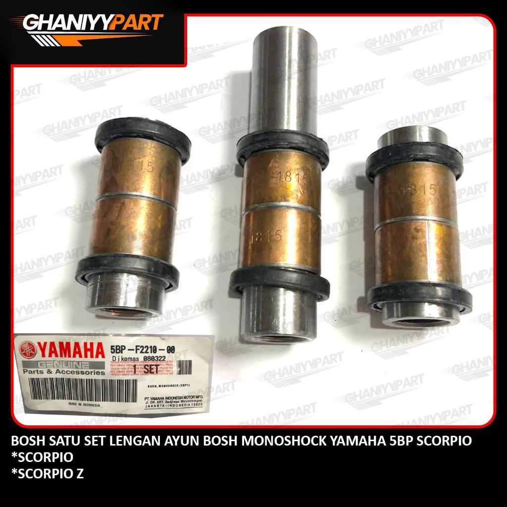 SATU SET BOS BOSH MONOSHOCK SCORPIO BOSH UNITRACK SCORPIO BOSH SUSPENSION SCORPIO Z BOSH MONO SHOCK 