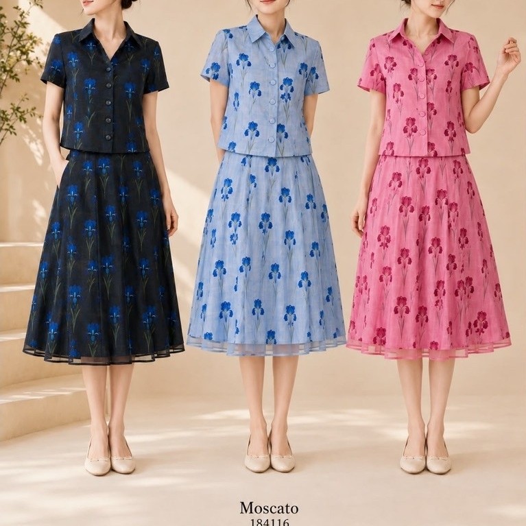 SETELAN WANITA KATUN IMPORT MOSCATO 184116