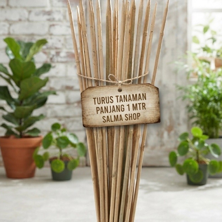 TURUS TANAMAN / BAMBU BILAH / TAJIR TANAMAN / BAMBU / TURUS / PENYANGGA TANAMAN