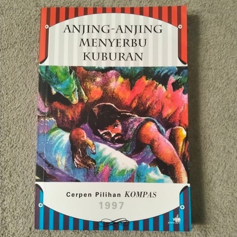 anjing anjing menyerbu kuburan buku preloved original