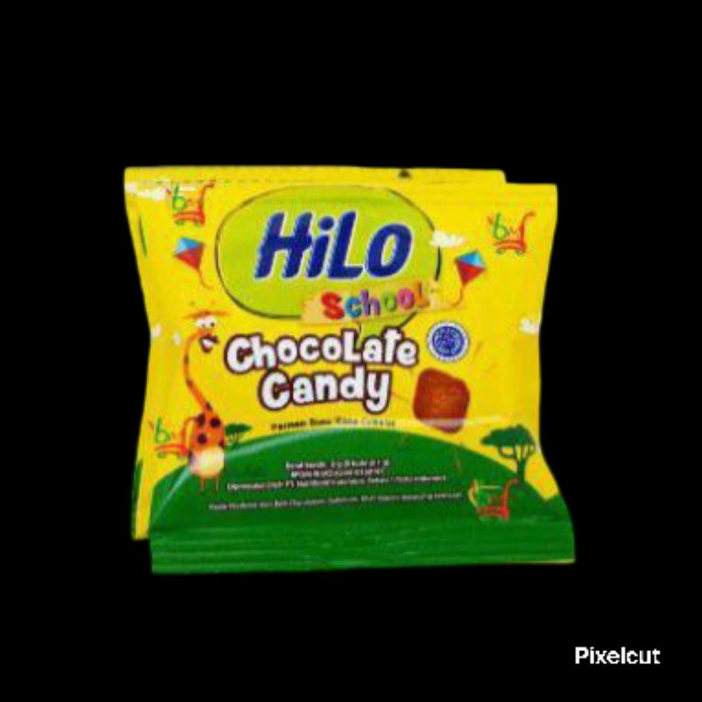 HILO School Chocolate Candy Permen Susu Coklat Rasa Coklat 10 Pcs