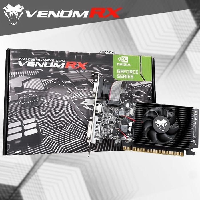 VENOMRX GT 610 1G D3 VGA CARD VENOM RX 1GB GT610 DDR3 ORIGINAL DAN TERPERCAYA