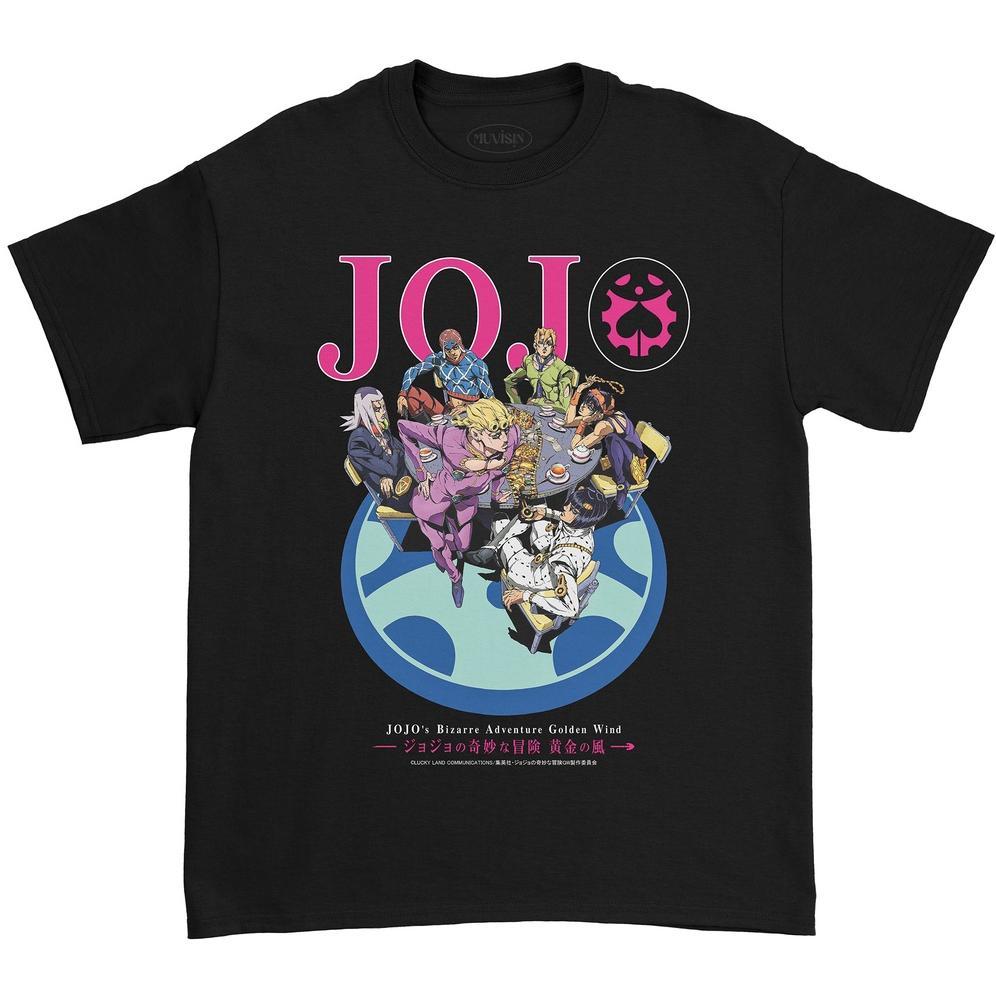 Kaos Jojo's Bizarre Adventure Anime T-shirt