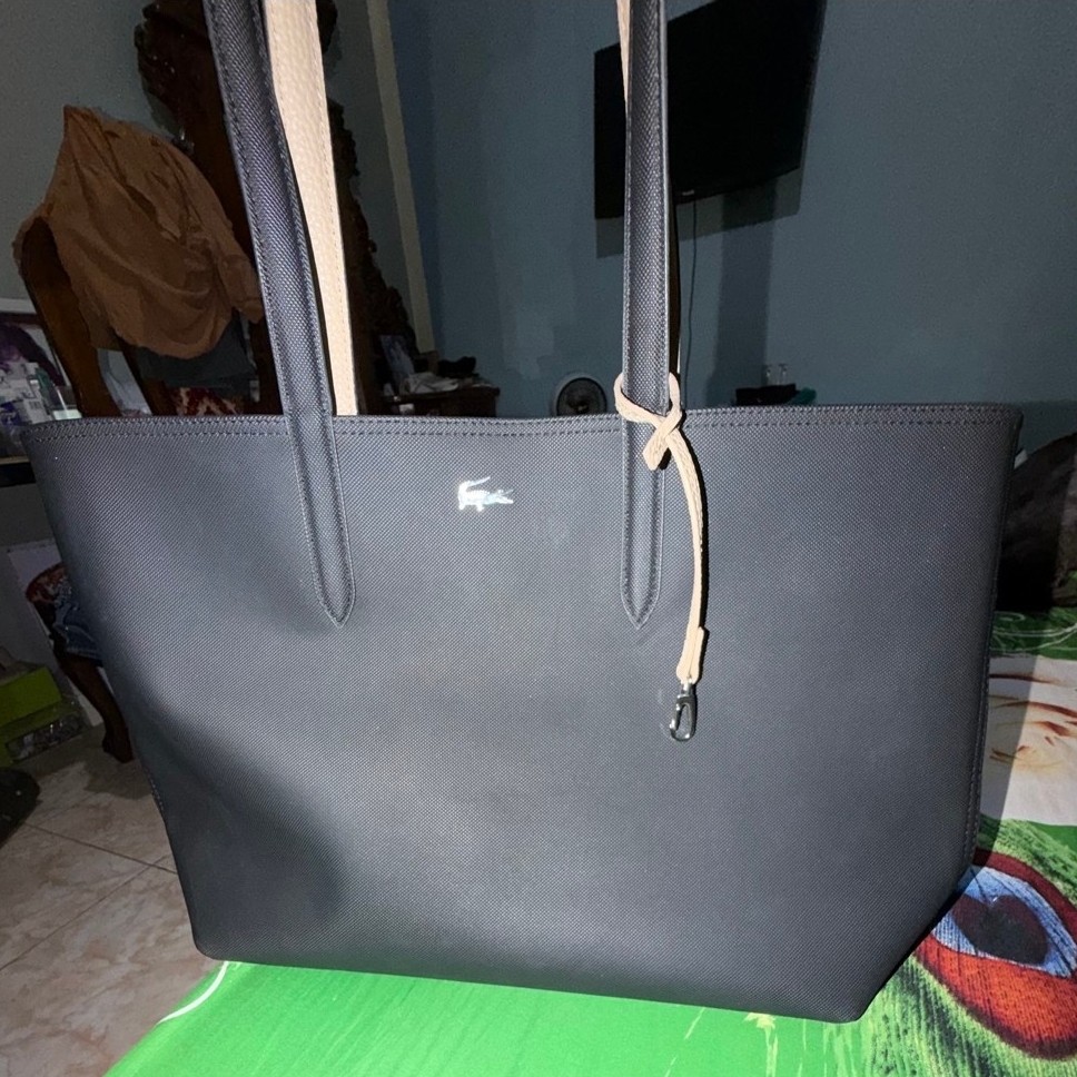 Lacoste Anna Reversible - Black and Beige Original Preloved