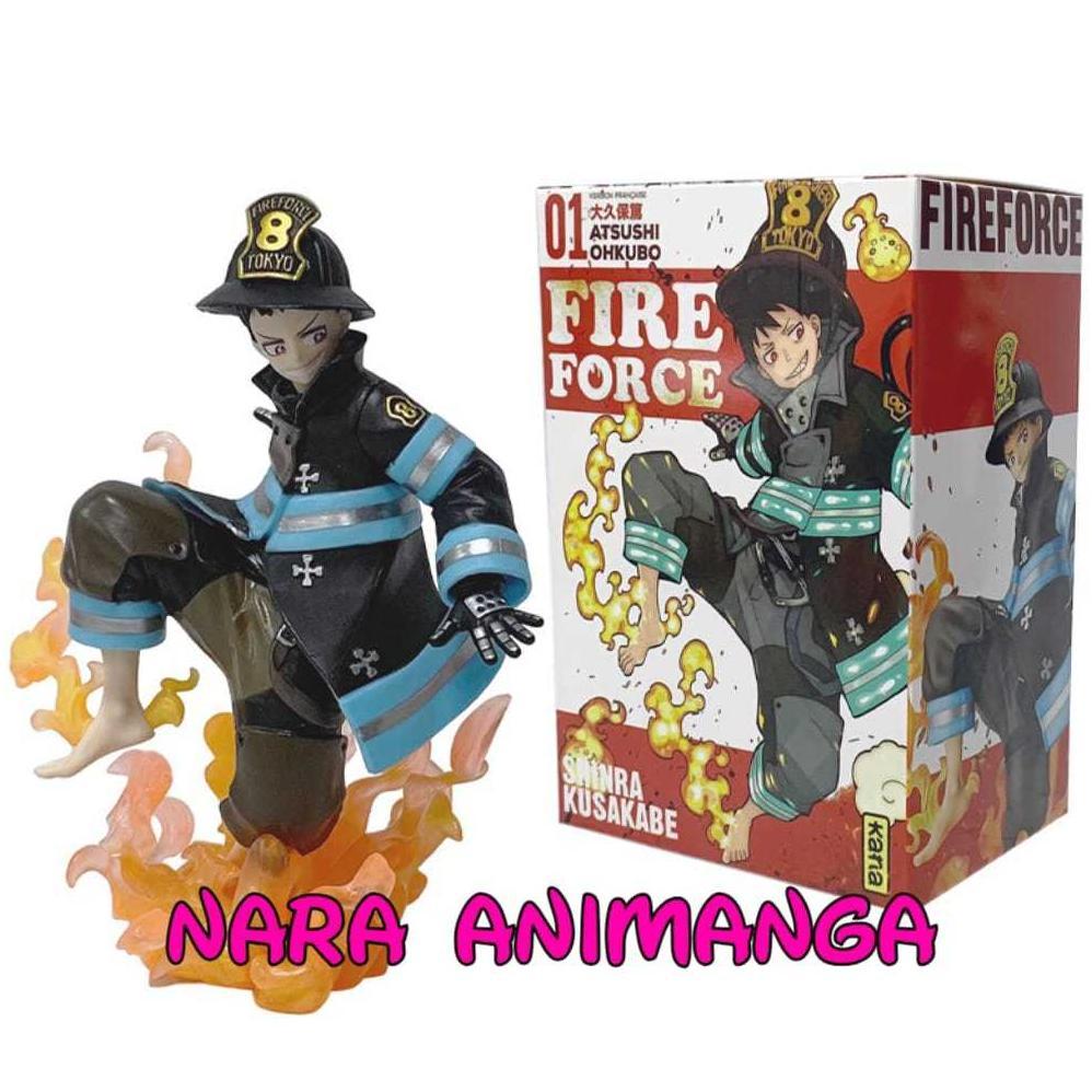 Nara Animanga Action Mini Figure Anime Fire Force Shinra Kusakabe